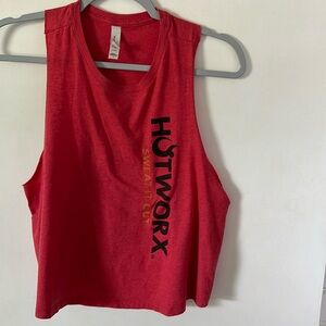 HotWorx Crop Top Racerback tank L